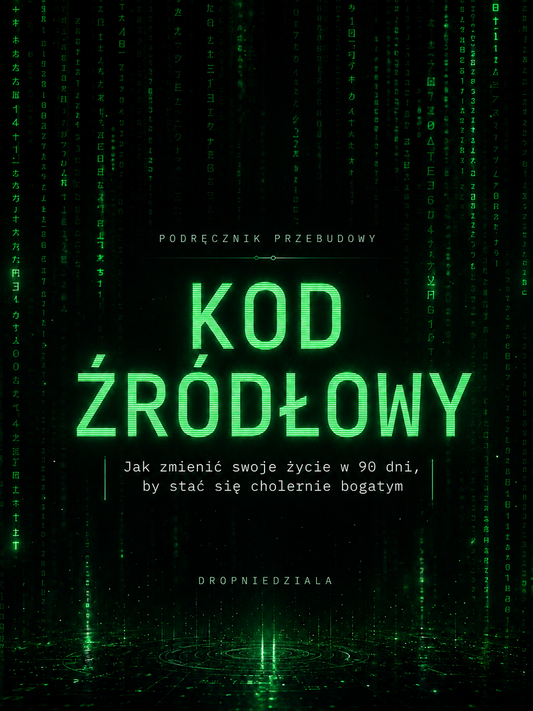 KOD ŹRÓDŁOWY — Jak zmienić swoje życie w 90 dni i stać się cholernie bogatym